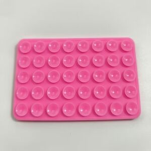 Sucky Pink Silicone Suction Cup Phone Grip